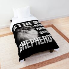 Don't bother me otherwise Shepherd's Aussie Shepherd Comforter