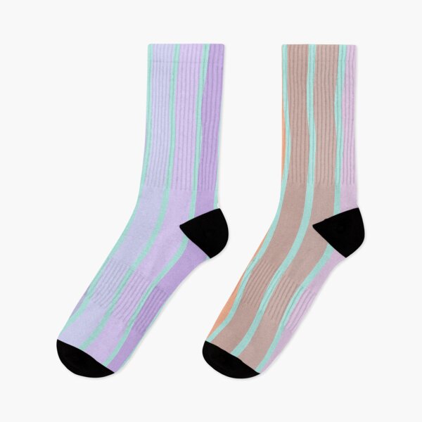 Item preview, Multiple Pastel Linen-Textured Stripes designed and sold by BloomCatB.