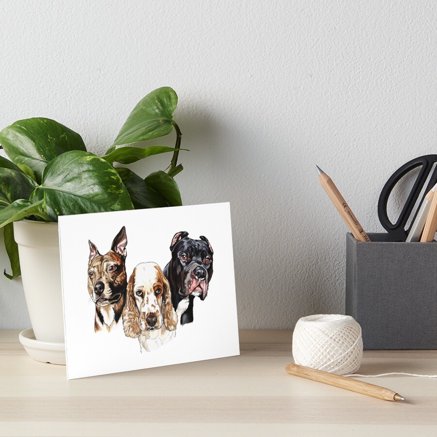 Item preview, Art Board Print designed and sold by RozThompsonArt.