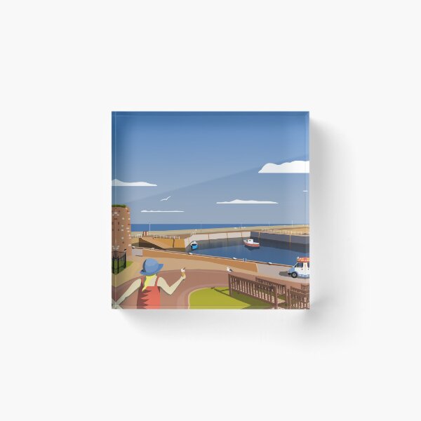 Item preview, Seahouses, Northumberland designed and sold by Richard O'Neill Art.