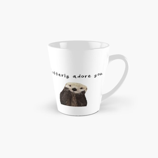 I Otterly Adore You: Cute Otter Love Tall Mug