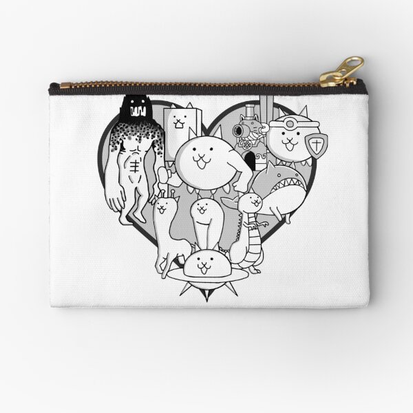Battle Cats Evolved Gatos Mural Bolsos de mano