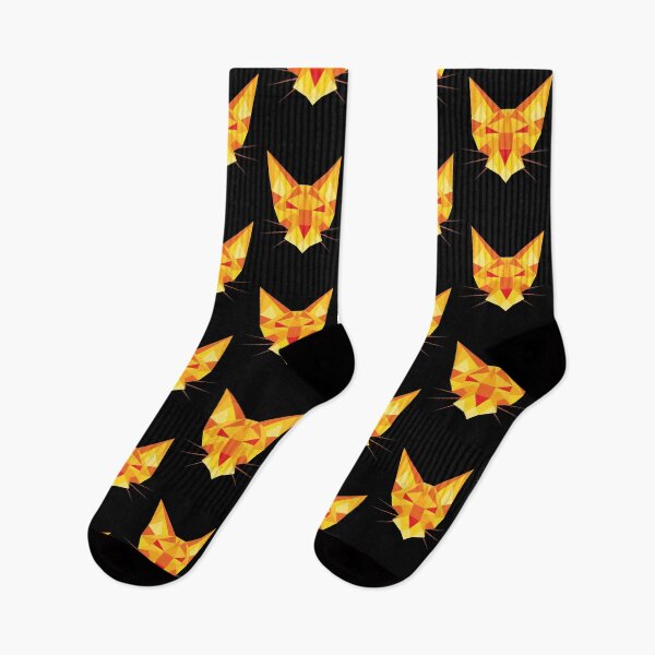 Item preview, Geometric Triangle Cat designed and sold by Creatively Torn.
