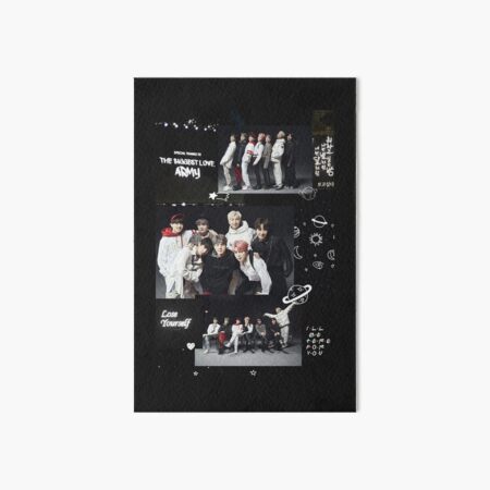 bts kpop poster art board print by fusudrama redbubble