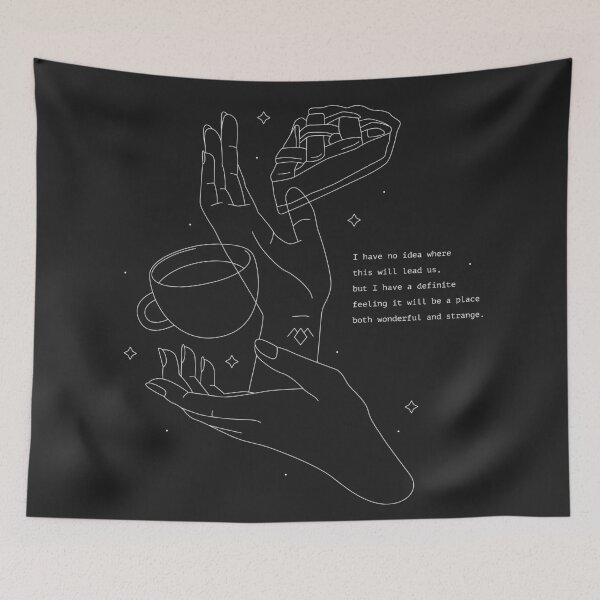 Item preview, This must be where pies go when they die / Twin Peaks Dale Cooper quote designed and sold by esztersletters.