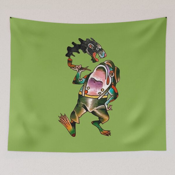 Item preview, What The Heck Is This Frog Smoking designed and sold by VictorIos.