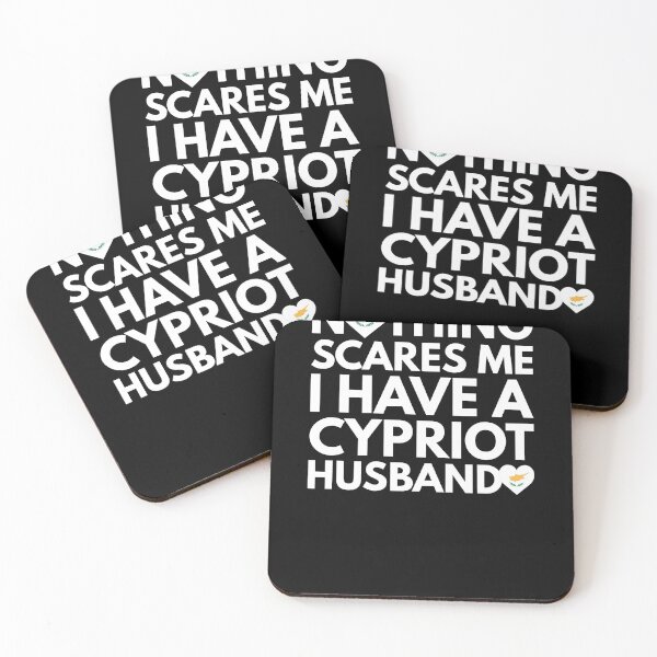 Item preview, Nothing Scares Me, I Have Cypriot Husband designed and sold by HelloFromAja.