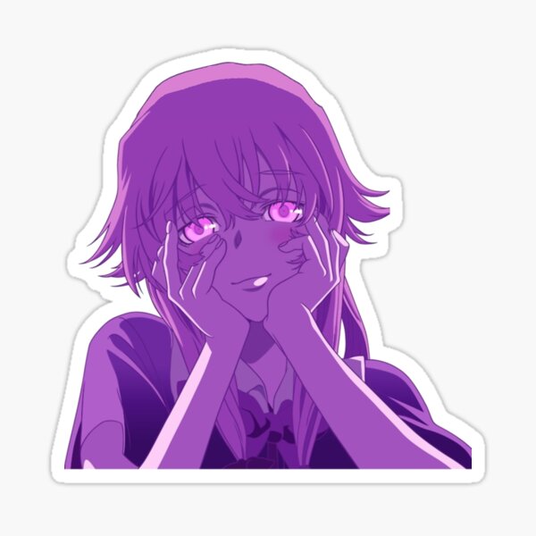 Mirai Nikki Characters Stickers for Sale