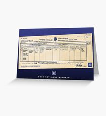 The Birth of Everton FC Greeting Card