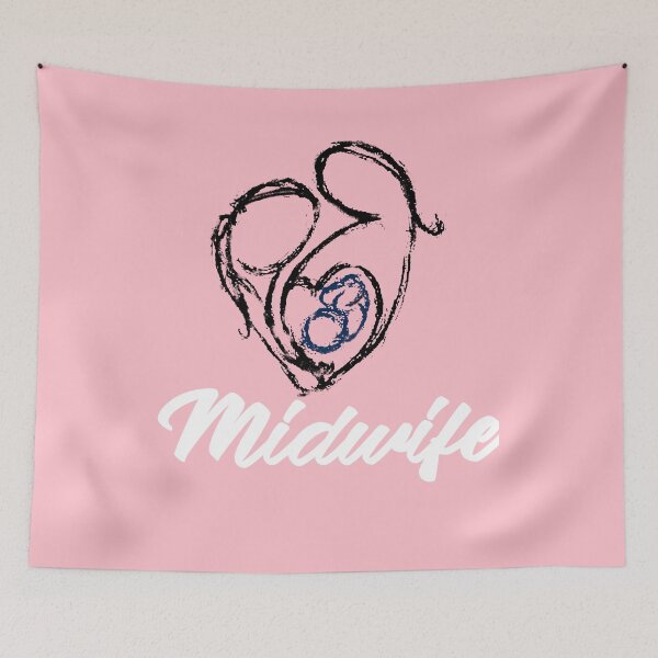 Item preview, Midwife Abstract with title designed and sold by ScapegoatPrints.