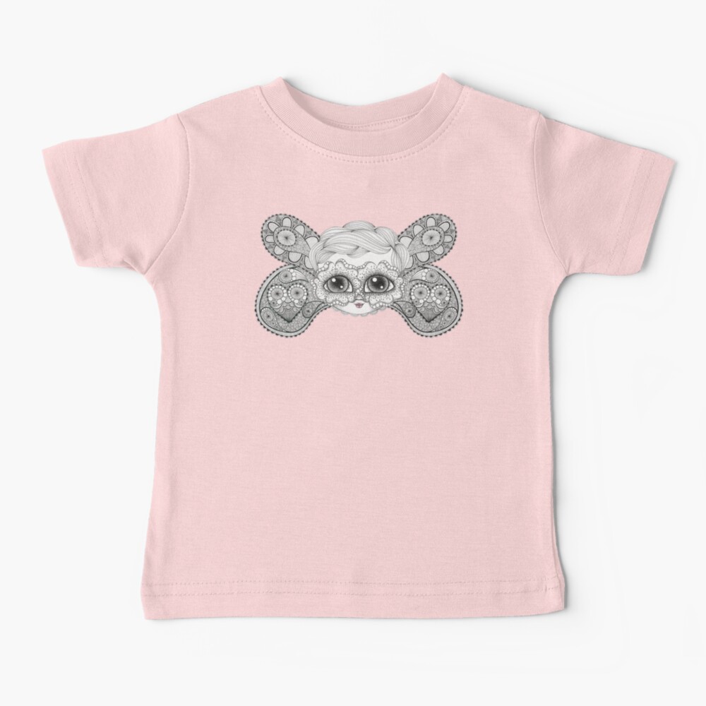 Butterfly Face Baby T-Shirt