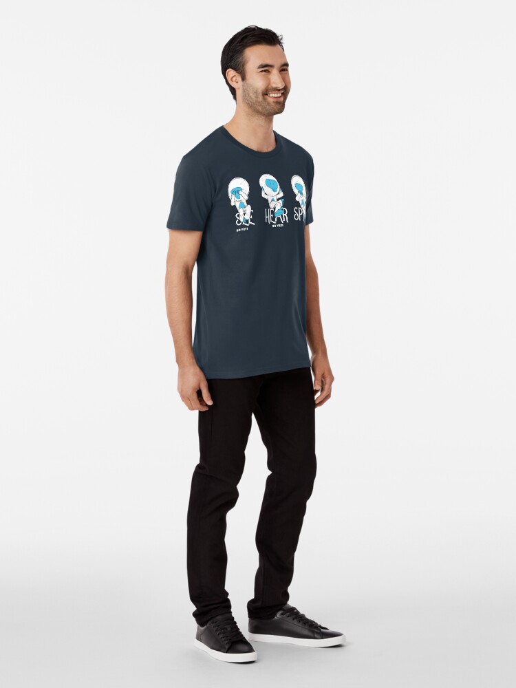 Alternate view of No Yeti Premium T-Shirt