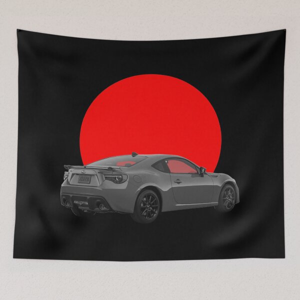 Item preview, BRZ Japan Sun Grey Black designed and sold by CharlieCreator.