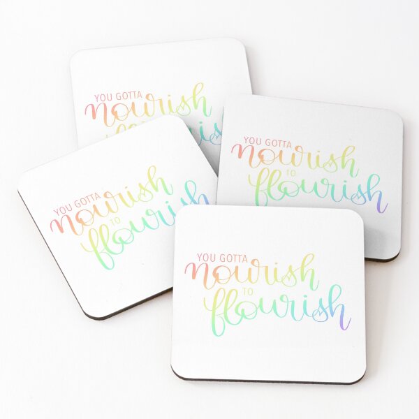 Item preview, you gotta nourish to flourish designed and sold by CarliCreates.
