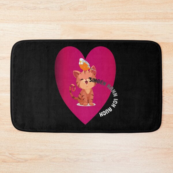 Item preview, Budgie, cat in duet, heart and soul? designed and sold by Bodino.