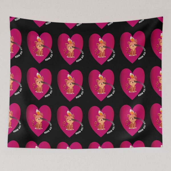 Item preview, Budgie, cat in duet, heart and soul? designed and sold by Bodino.