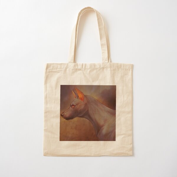 Anubis Cotton Tote Bag