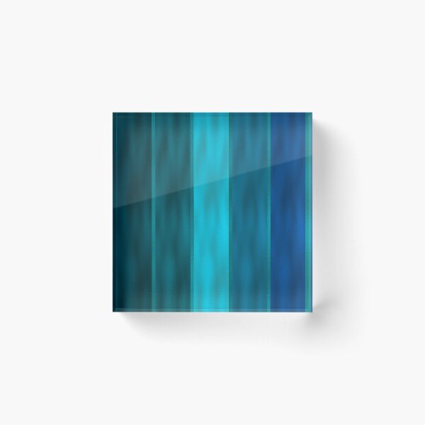 Item preview, Metallic Blue Stripes designed and sold by BloomCatB.