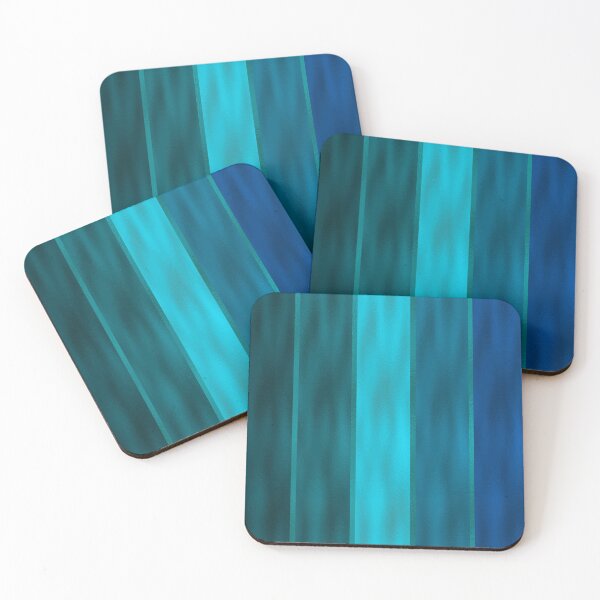 Item preview, Metallic Blue Stripes designed and sold by BloomCatB.