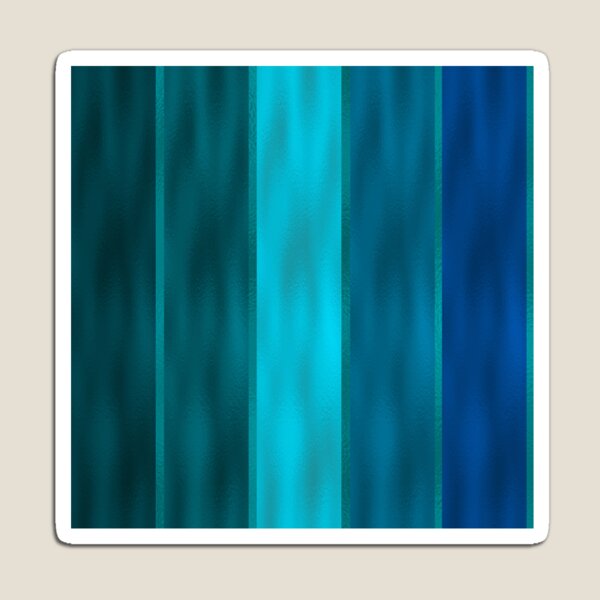 Item preview, Metallic Blue Stripes designed and sold by BloomCatB.