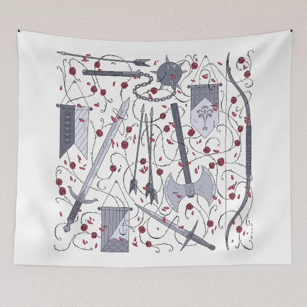 Item preview, Medieval weapons - Two-color version designed and sold by Silvia Belli.