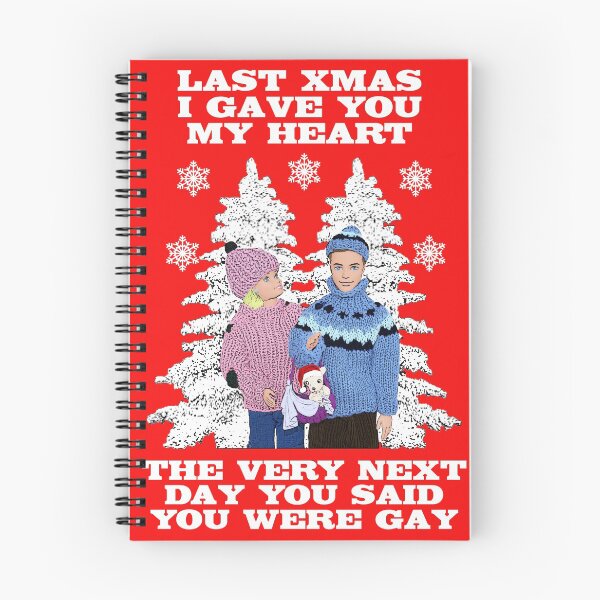 Item preview, Last Xmas I Gave You My Heart & The Very Next Day You Said You Were Gay! Gay/LGBTQ Xmas designed and sold by loveplasticpam.