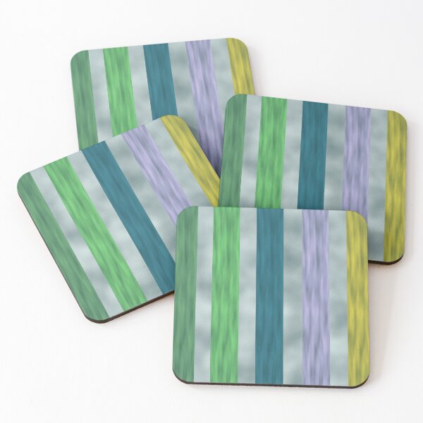 Item preview, Colorful Metallic Stripes designed and sold by BloomCatB.