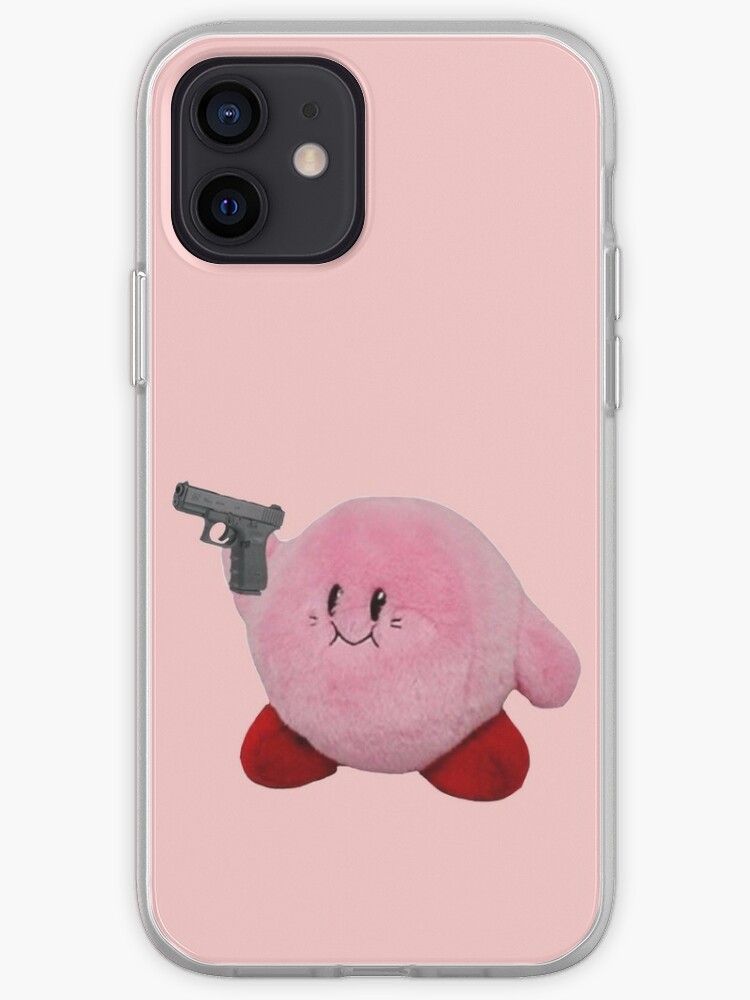 Kirby Wit Da Gun Iphone Case Cover By Edwintorres1041 Redbubble