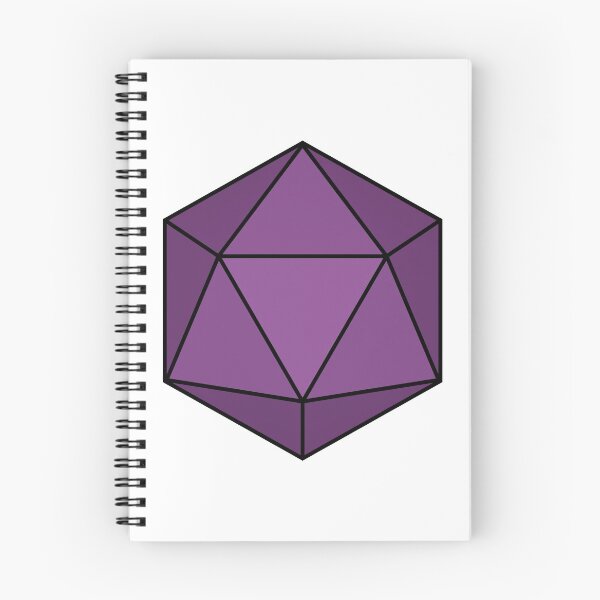Item preview, Purple Icosahedron D20 designed and sold by BrErr.