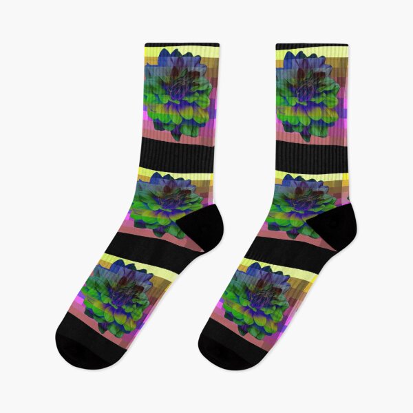 Item preview, Flower Glitch Design design designed and sold by farhanhafeez.