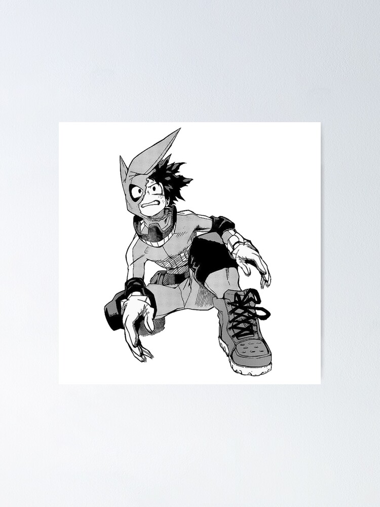 Hero Costume Deku Poster By Annnacrane Redbubble