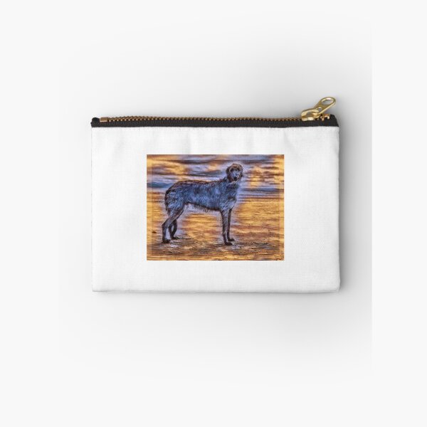 Item preview, Scottish Deerhound on a Scottish Beach designed and sold by DeerhoundRhodry.