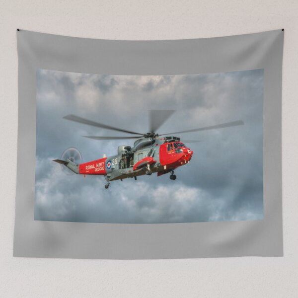 Item preview, Royal Navy Search and Rescue Sea King Helicopter designed and sold by Steve H Clark.