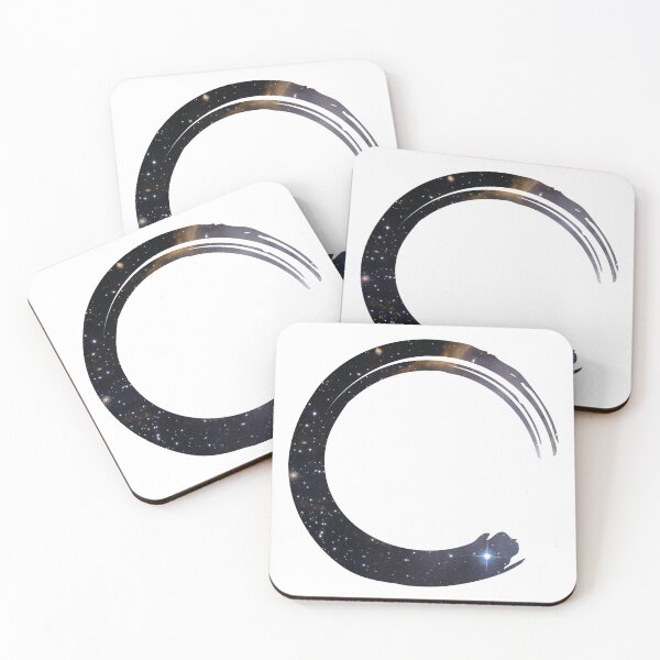 Item preview, Enso Zen Circle of Enlightenment with Universe Background designed and sold by La Font.