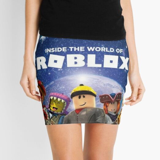 Inside The World Of Roblox Games Mini Skirt By Best5trading Redbubble - the world of roblox games city mini skirt by best5trading