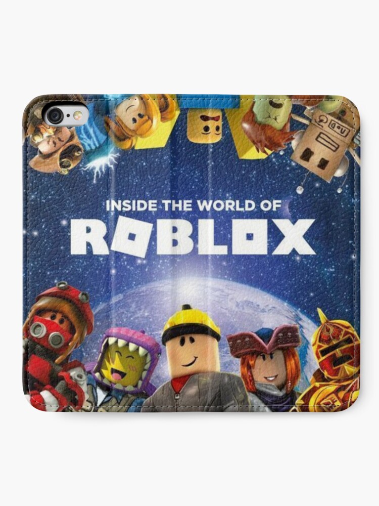 Inside The World Of Roblox Games Iphone Wallet By Best5trading Redbubble - capn oof roblox