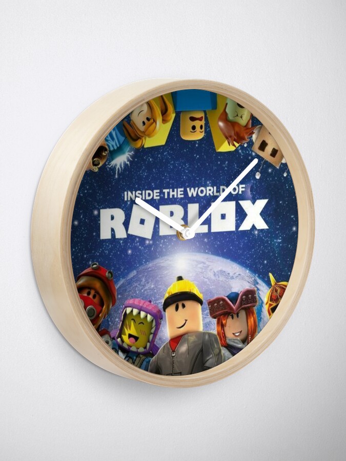 Inside The World Of Roblox Games Clock By Best5trading Redbubble - area 115 roblox