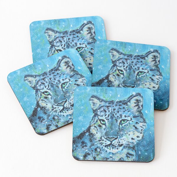 Item preview, Snow Leopard designed and sold by Katy Frick.