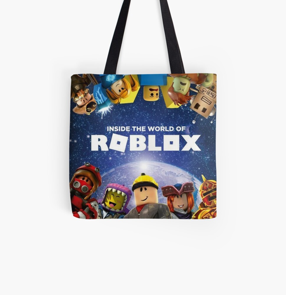 Inside The World Of Roblox Games Tote Bag By Best5trading Redbubble - roblox shopping games