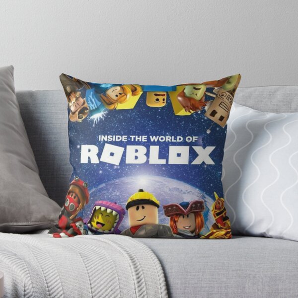 Cojines Y Almohadas Roblox Redbubble - mi propia estrella de la muerte en roblox youtube