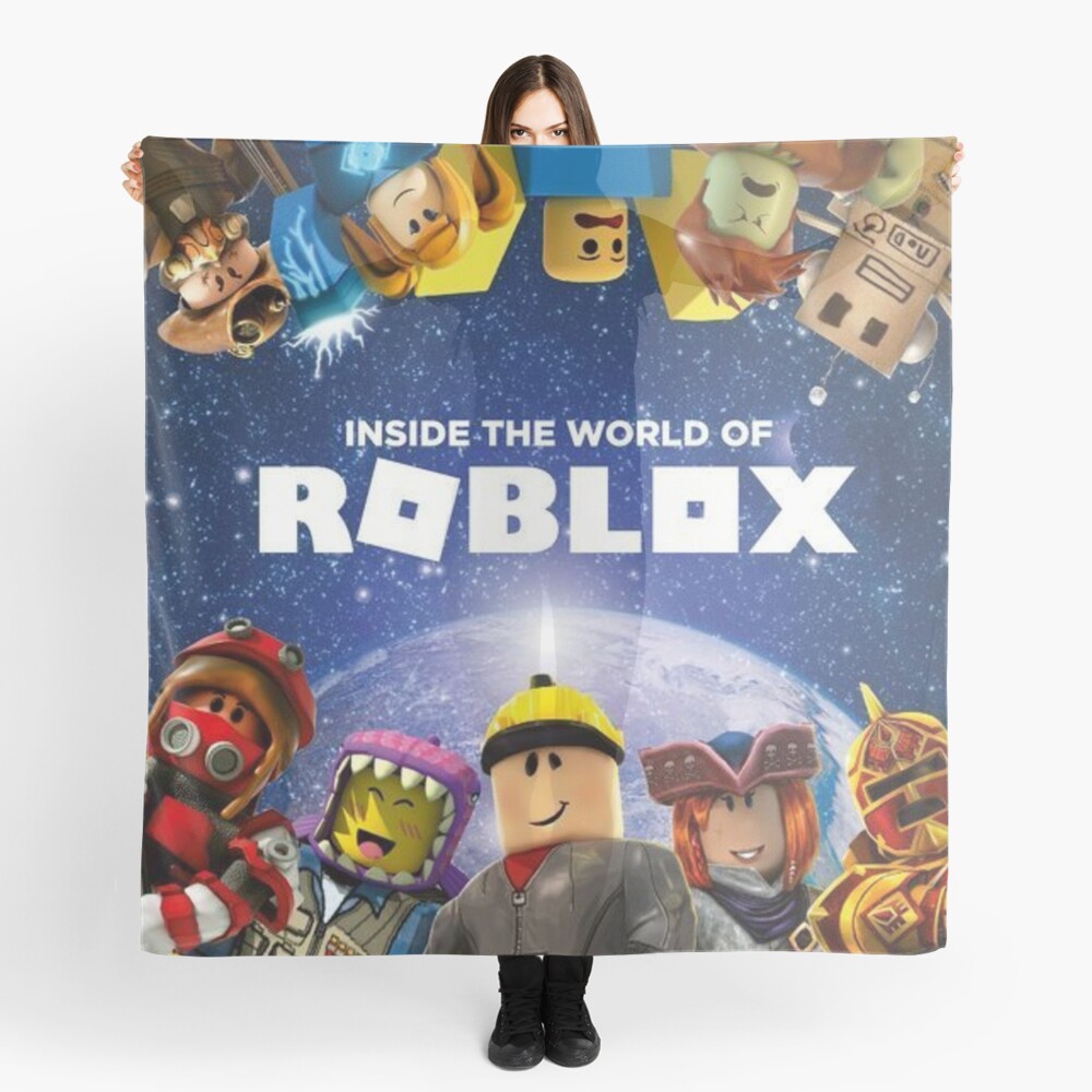 Inside The World Of Roblox Games Scarf By Best5trading Redbubble - inside the world of roblox winter neck warmer gaiter