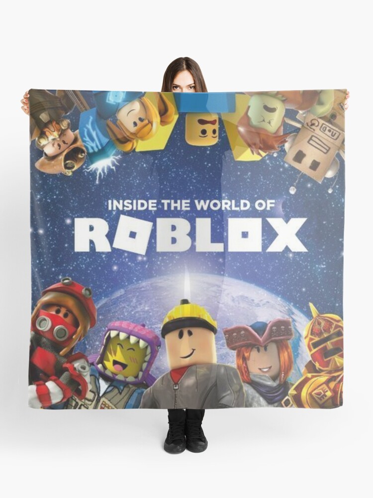 Inside The World Of Roblox Games Scarf By Best5trading Redbubble - inside the world of roblox book