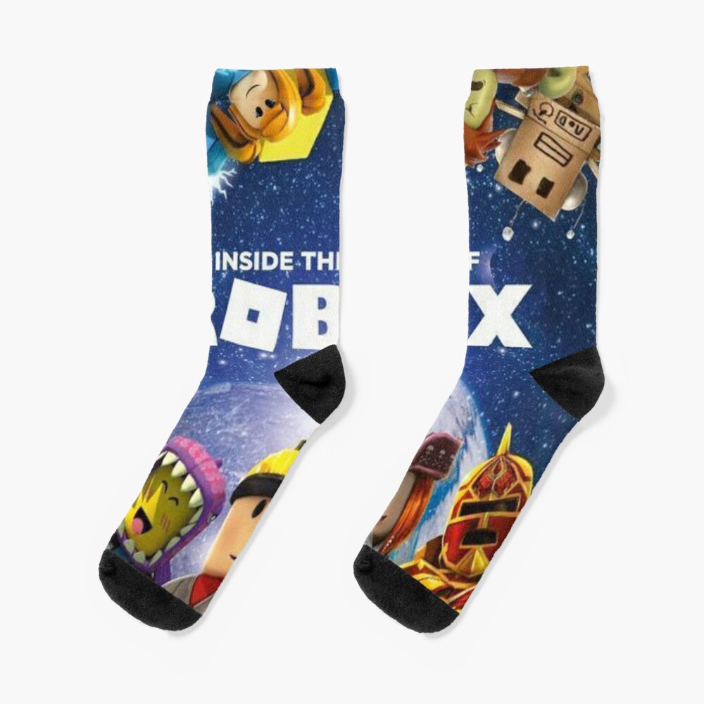 Inside The World Of Roblox Games Socks By Best5trading Redbubble - the world of roblox games city sticker by best5trading redbubble