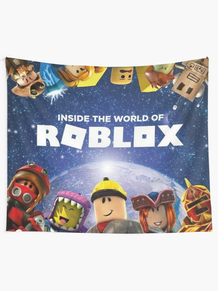 Inside The World Of Roblox Games Tapestry By Best5trading Redbubble - inside the world of roblox book