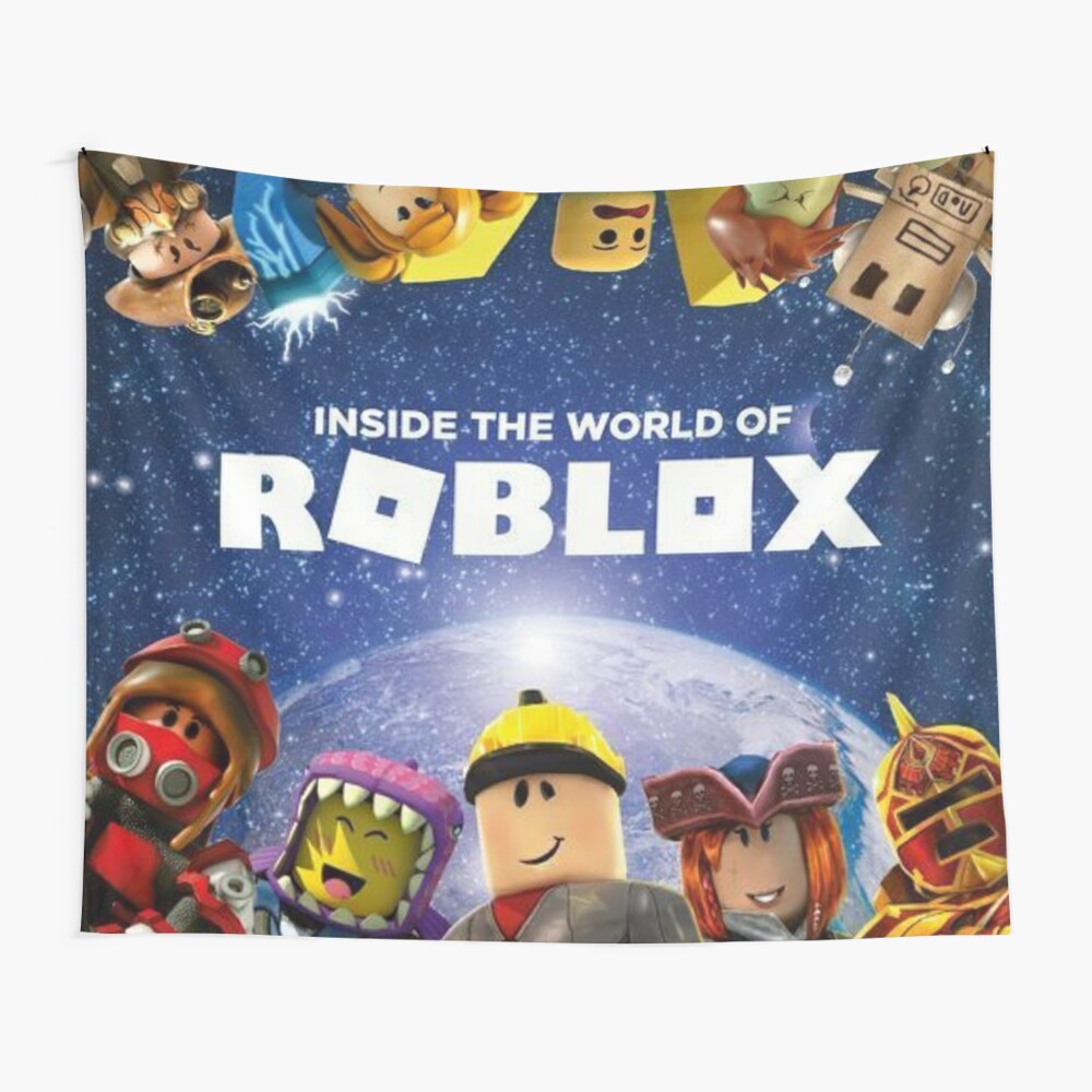 Inside The World Of Roblox Games Tapestry By Best5trading Redbubble - inside the world of robloxhardcover