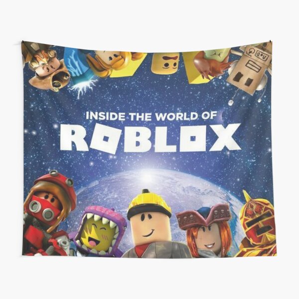 Telas Decorativas Roblox Redbubble - roblox el juego de bloques que desafÃ­a a fortnite y minecraft