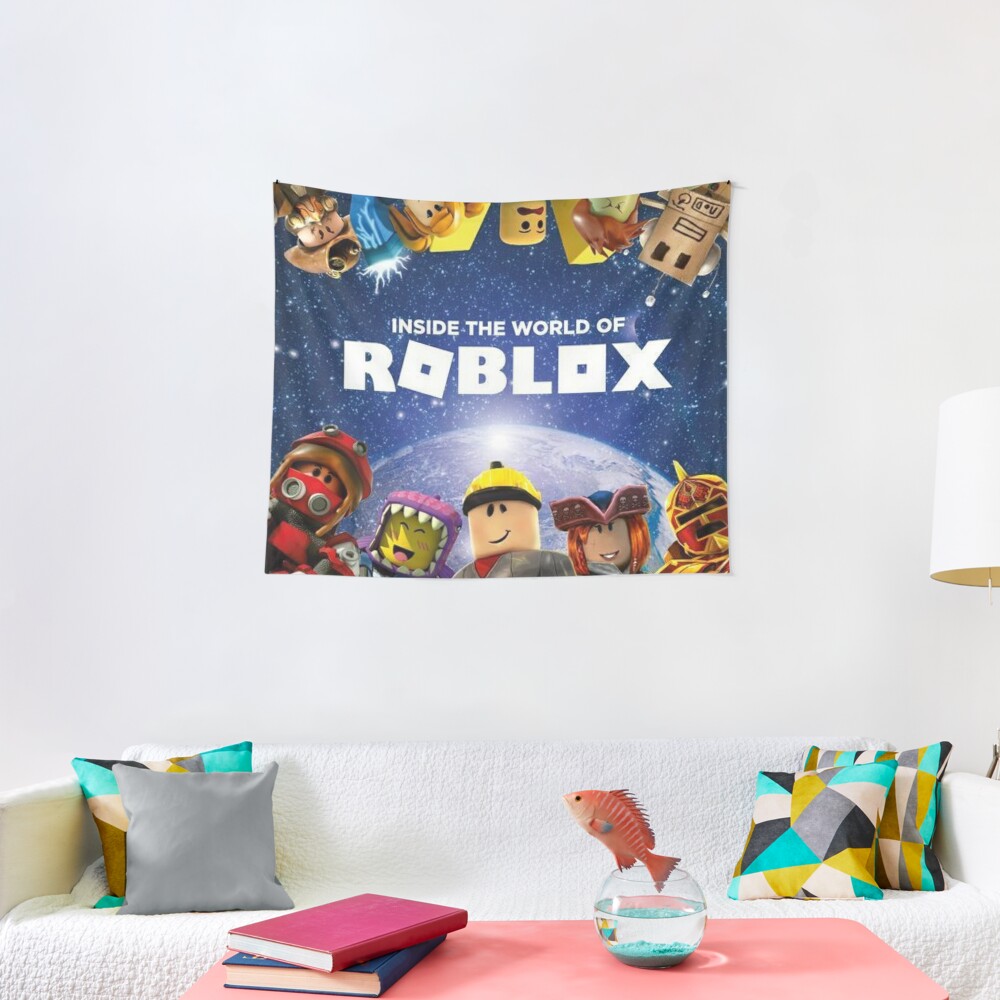 Inside The World Of Roblox Games Tapestry By Best5trading