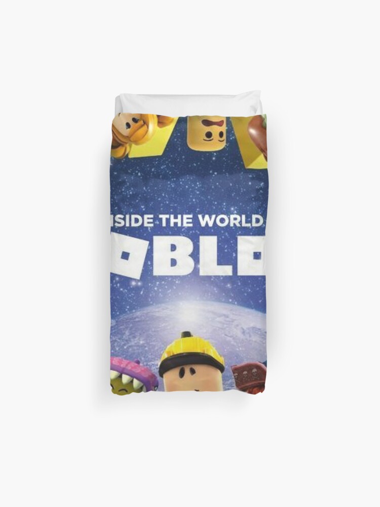 Inside The World Of Roblox Games Duvet Cover By Best5trading Redbubble - roblox games blue leggings by best5trading redbubble