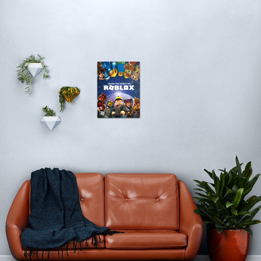 Inside The World Of Roblox Games Metal Print By Best5trading Redbubble - inside the world of roblox games metal print by best5trading redbubble