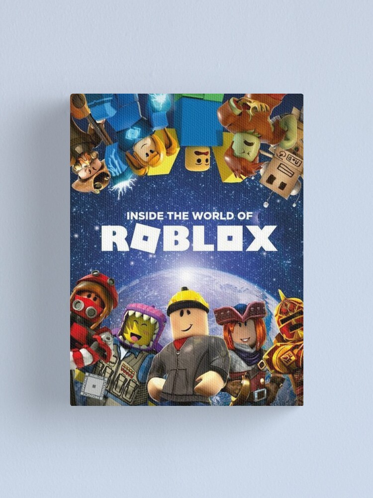 Lienzo Dentro Del Mundo De Roblox Juegos De Best5trading Redbubble - lienzos roblox redbubble